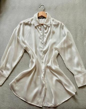 Zara oversized košeľa, zara,xs