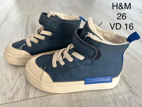 Tenisky zateplené, h&m,26