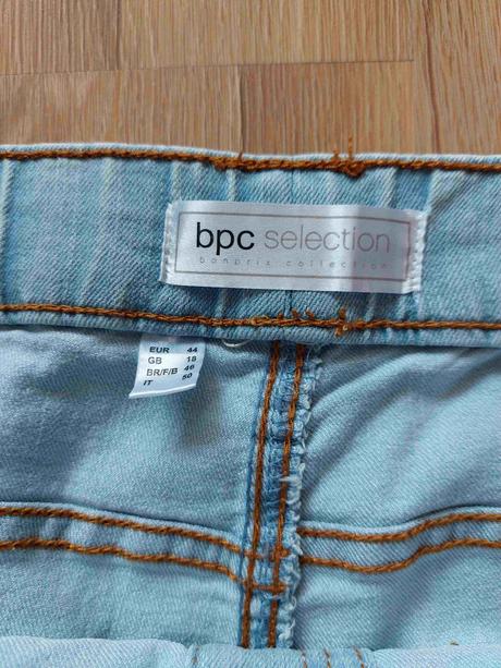 3/4 rifľové šortky, bonprix,44