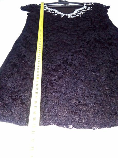 Predĺžený top/minišaty, s