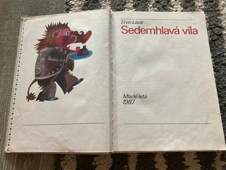 Sedemhlavá víla prvé vyd.1987,
