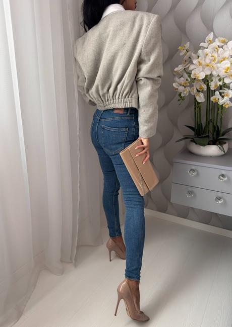 H&m - bunda s rybinovým vzorom, h&m,m