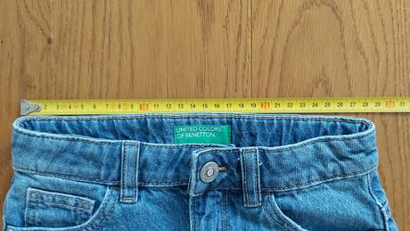 Rifľová sukňa benetton, benetton,122