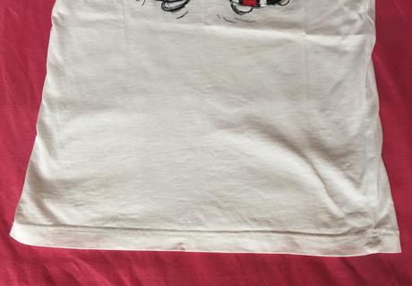 Biele tričko s rybami z chorvátska, 116