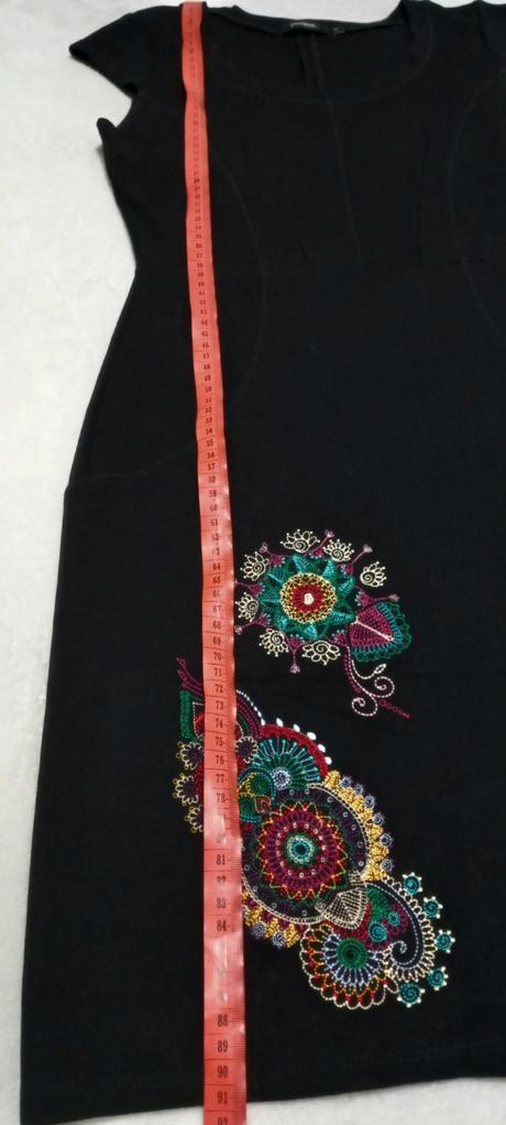 Desigual šaty s výšivkou, desigual,s