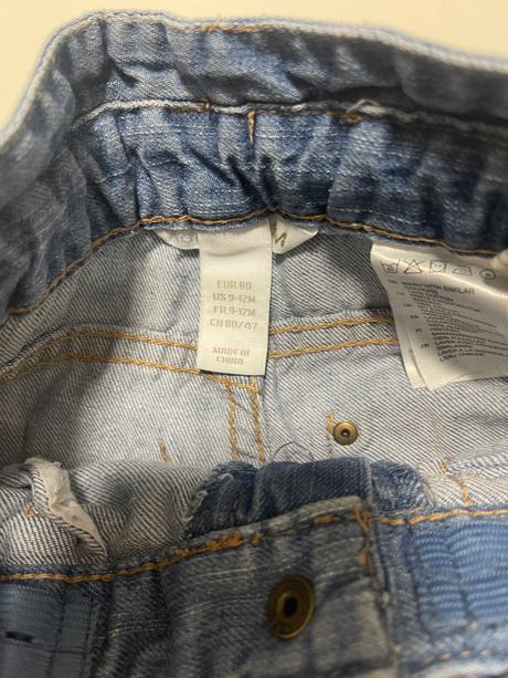 Rifle veľkosť 80, h&m,80