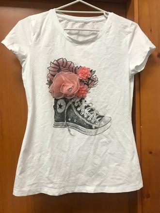 Tričko s aplikáciou, l/xl sedí menej, l