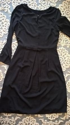 Elegantné podšívané šaty, 36