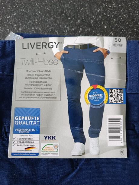 Nohavice veľ.50, 34