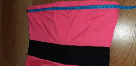 Neónovo ružové šaty, tally weijl,s