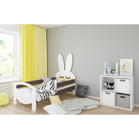 Detská posteľ zajačik komplet,rôzne veľkosti, šírka (cm): 80,dĺžka (cm): 180