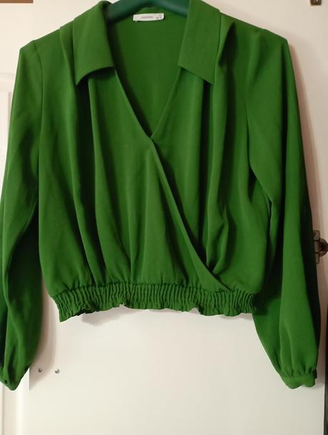 Zelená blúzka, reserved,40