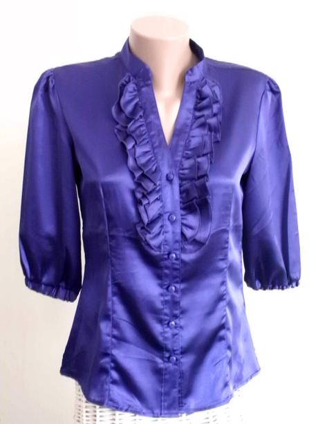 Luxusná saténová blúzka vo veľ. 38-40, takko,m