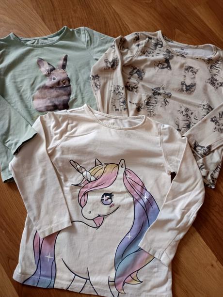 Trička 110/116 h&m, h&m,110