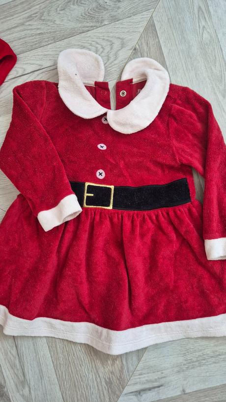 Vianočné šaty veľ.86, 86