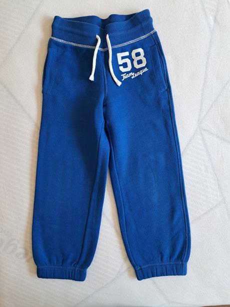 Modré tepláky, h&m,122