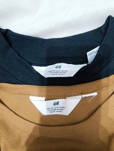 H&m set dievčenská mikina s tričkom, h&m,170