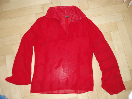 Červená blúzka , l