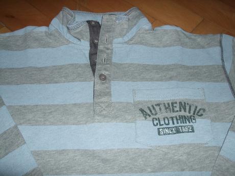 Modro-sivý pulóver next, next,140