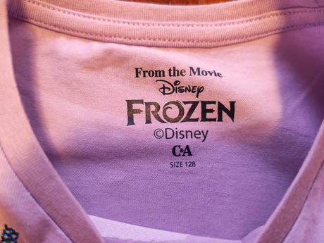 Tričko frozen (nové), c&a,128