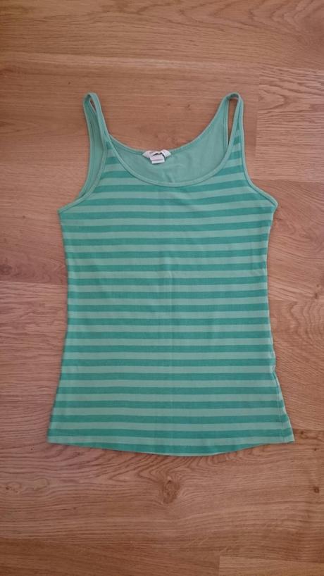 Pruzkovany top, h&m,xs