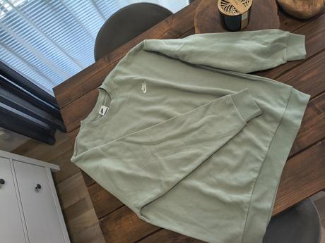 Nike mint bavlnená oversize mikina, nike