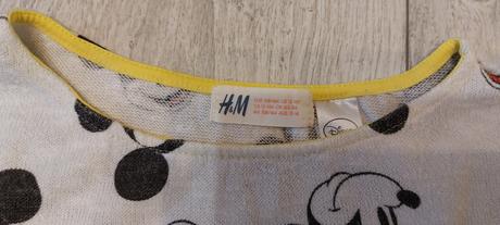 Svetrík s motívom mickey, h&m,158