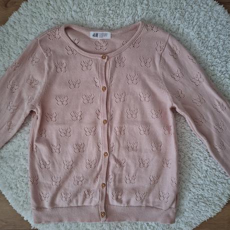 Nádherný bavlnený svetrík, h&m,146