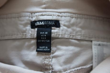 Tehotenské rifle, elastické nohavice a šortky, 38