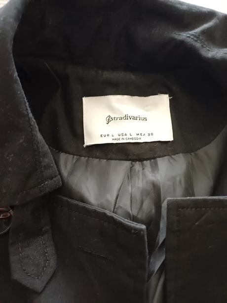 Trenčkot stradivarius č.m/l, stradivarius,l
