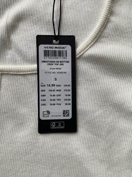 Crop top vero moda, vero moda,s