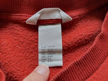 Mikina, h&m,110