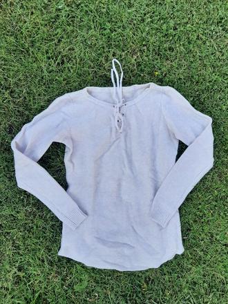 Béžový pulover velk. m., m