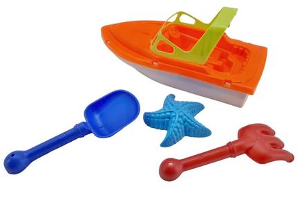 Loďka s doplnkami 25cm,