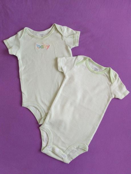 2 x body krátky rukáv carter's, carter's,68