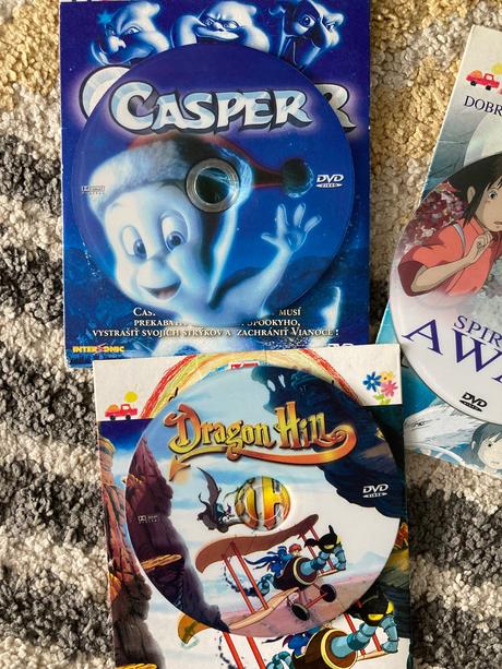 Dvd rozprávky 3ks, 
