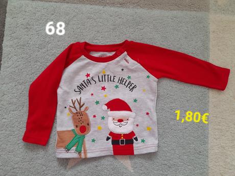 Vianocne tricko/tenka mikina 68, 68