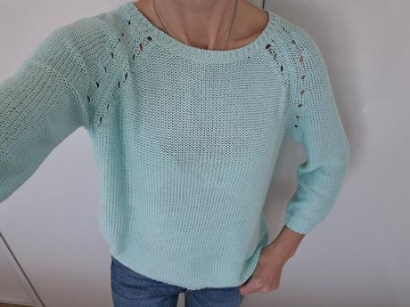 Mint svetrík, h&m,s