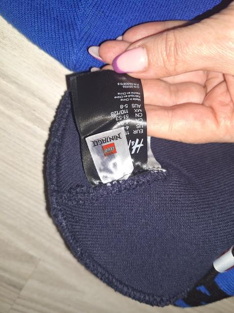 Zimná čiapka ninjago, h&m,110