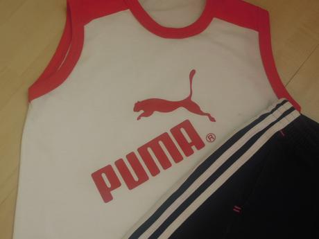 2 x triko a kraťasy adidas /128/, 122–134