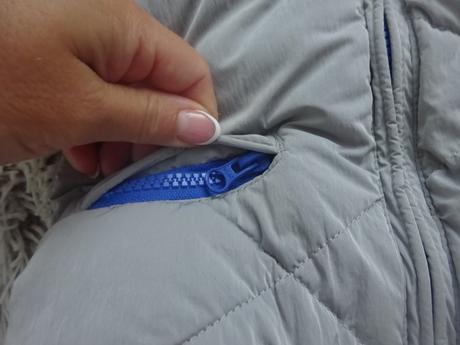 Sivá vesta - zateplená, f&f,74