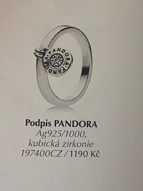 Pandora prsteň, pandora