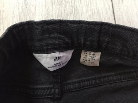 Chlapčenske rifle 12-13 rokov, h&m,158