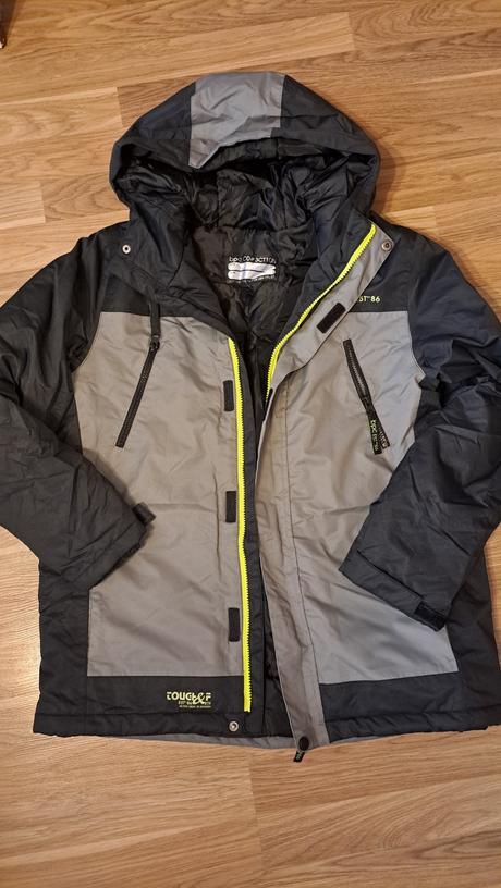 Zimna bunda s kapucnou 164/170, bonprix,164