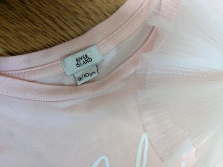 Tričko s mašľou, river island,140