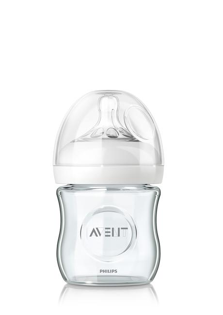 Avent fľaša natural 120ml sklo, avent