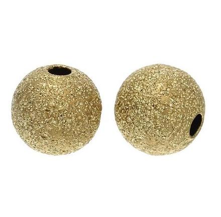 Kovová korálka hviezdny prach 8 mm, 