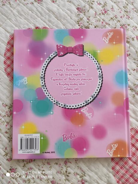 Knihy barbie 2ks,