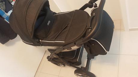 Kočiar 3v1junama mirror satin+ odrážadlo, vanička,, junama,junama mirror