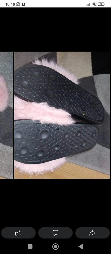 Dámske šľapky hunate, 40